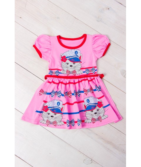 Dress for girls "Breeze" Wear Your Own 110 Pink (6089-001-33-v4)