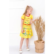 Dress for girls "Breeze" Wear Your Own 86 Yellow (6089-001-33-v18)