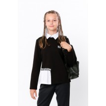 Blouse for girls Wear Your Own 140 Black (6274-057-v3)