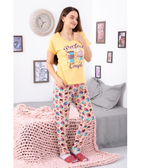 Women's pajamas (T-shirt + pants) Nosy Svoe 50 Beige (8071-002-33-v5)
