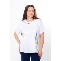 Women's T-shirt (oversize) Wear Your Own 42 White (8127-000-33-Т-1-v22)
