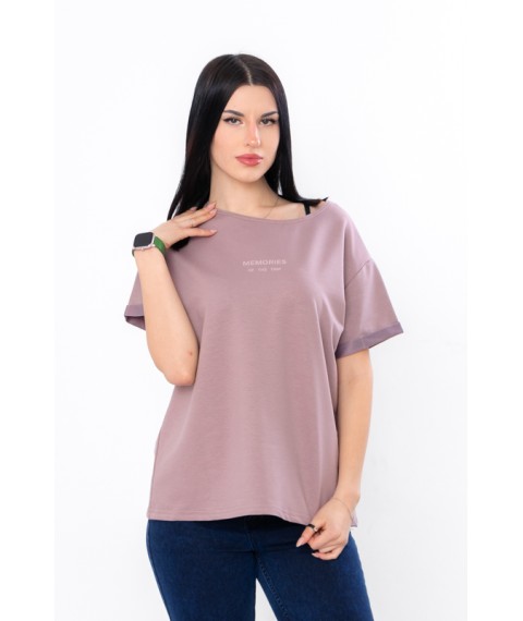 Women's T-shirt Wear Your Own 54 Violet (8127-057-33-1-v26)