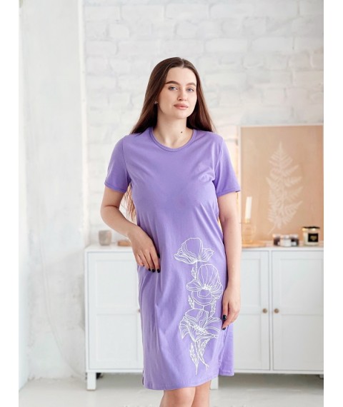 Сорочка жіноча Носи Своє 50 Фіолетовий (8178-001-33-1-v37)