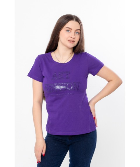 Women's T-shirt Wear Your Own 54 Violet (8188-001-33-1-v35)