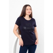 Women's T-shirt Wear Your Own 54 Blue (8188-001-33-1-v34)