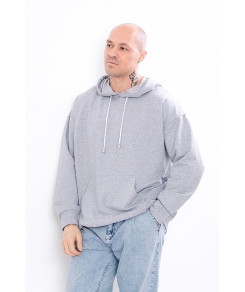 Men's Wear Your Own Hoodie 46 Gray (8363-057-v5)