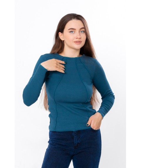 Women's Longsleeve Wear Your Own 44 Blue (8387-019-v3)