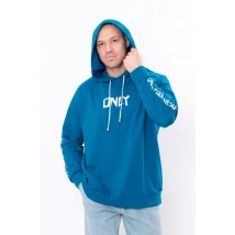 Men's Hoodie Wear Your Own 56 Turquoise (8389-057-33-v13)
