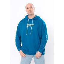 Men's Hoodie Wear Your Own 48 Turquoise (8389-057-33-v5)