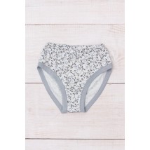 Underpants for girls Wear Your Own 32 Gray (272-002V-v44)