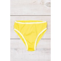 Underpants for girls with shaped rubber Nosy Svoe 34 Yellow (273-001-v12)