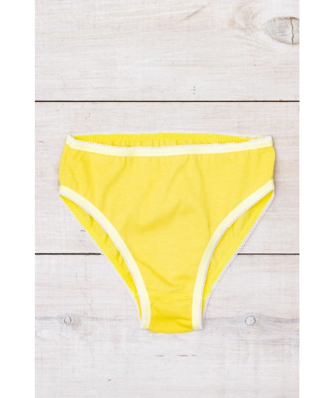 Underpants for girls with shaped rubber Nosy Svoe 34 Yellow (273-001-v12)