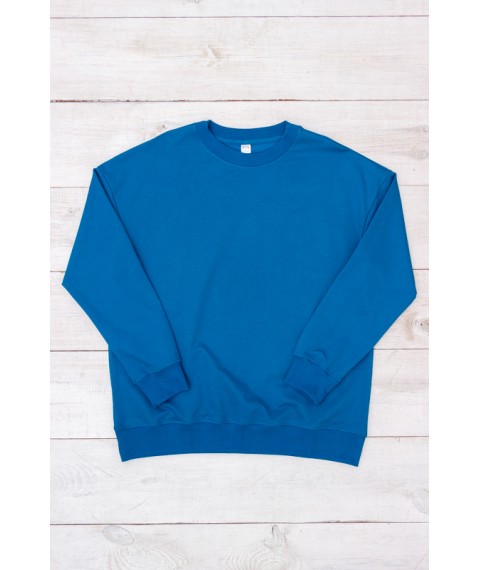 Women's sweatshirt (oversize) Wear Your Own S/172 Blue (3355-057-v4)
