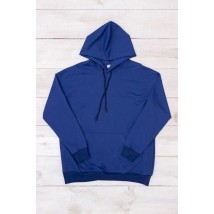 Hoodies for men (oversize) Wear Your Own M/183 Blue (3372-057-v0)