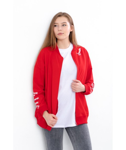 Women's Jumper Wear Your Own S/172 Red (3374-057-33-v2)