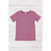 Children's T-shirt Wear Your Own 134 Brown (6021-001-1-v17)