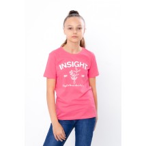 T-shirt for girls (teens) Wear Your Own 164 Pink (6021-001-33-2-v50)