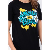 T-shirt for girls (teens) Wear Your Own 170 Black (6021-2-1-v10)