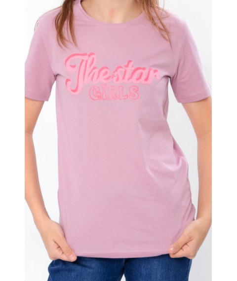 T-shirt for girls (teens) Wear Your Own 140 Pink (6021-2-2-v1)