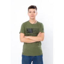 T-shirt for a boy (adolescent) Wear Your Own 152 Green (6021-4-2-v5)