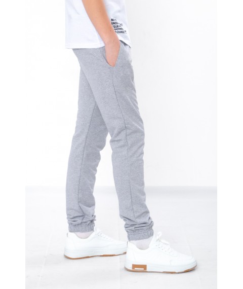 Pants for boys Wear Your Own 110 Gray (6060-057-4-v20)