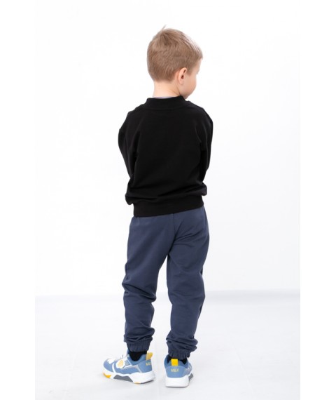 Pants for boys Wear Your Own 122 Black (6060-057-4-v36)