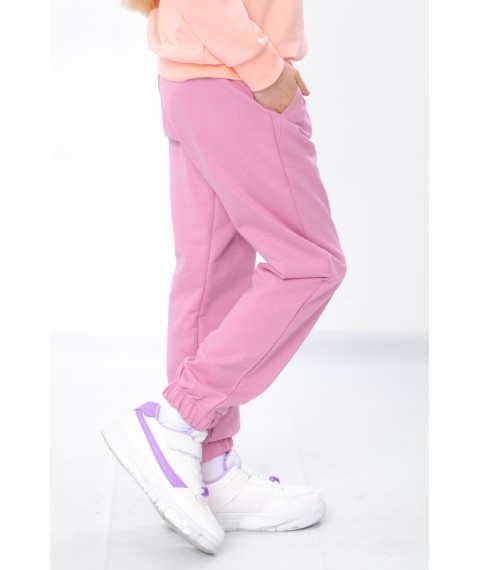 Штани для дівчинки Носи Своє 140 Рожевий (6060-057-5-v126)
