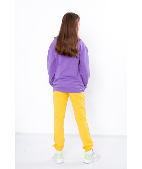 Pants for girls Wear Your Own 170 Purple (6060-057-5-v182)