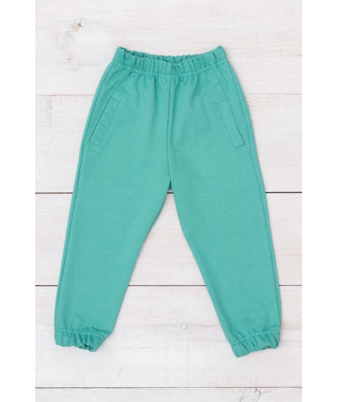 Pants for girls Wear Your Own 104 Green (6060-057-5-v21)