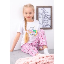 Pajamas for girls Wear Your Own 110 Pink (6076-002-33-3-v1)