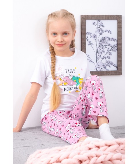 Pajamas for girls Wear Your Own 116 Pink (6076-002-33-3-v3)