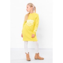 Tunic for girls "WILD SOUL" Wear Your Own 128 Yellow (6084-025-33-1-v19)