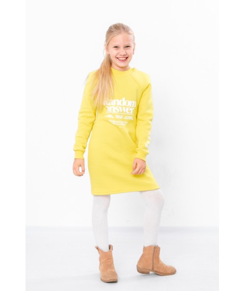 Tunic for girls "WILD SOUL" Wear Your Own 122 Yellow (6084-025-33-1-v16)