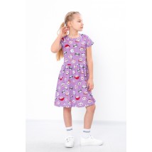 Сукня для дівчинки Носи Своє 134 Фіолетовий (6118-002-v45)