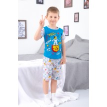 Піжама для хлопчика (футболка+шорти) Носи Своє 122 Сірий (6245-002-33-v5)
