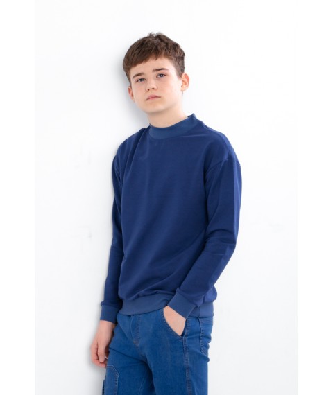 Sweatshirt for a boy Wear Your Own 128 Blue (6344-057-4-v10)
