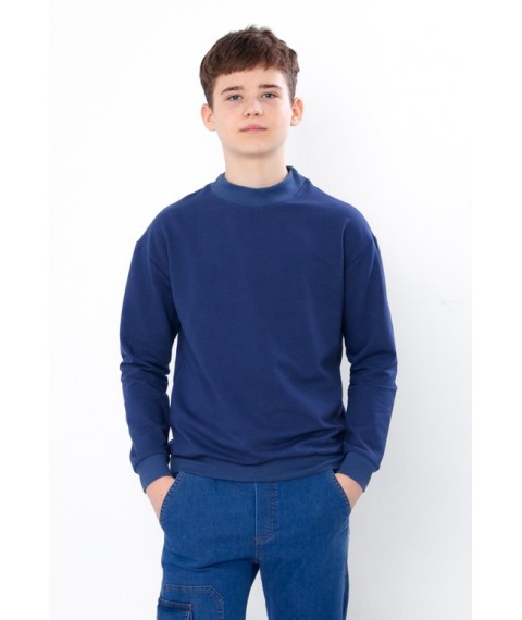 Sweatshirt for a boy Wear Your Own 158 Blue (6344-057-4-v31)