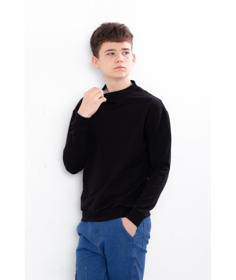 Sweatshirt for a boy Wear Your Own 164 Black (6344-057-4-v34)