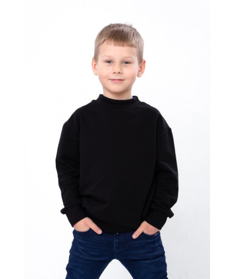 Sweatshirt for a boy Wear Your Own 146 Black (6344-057-4-v22)