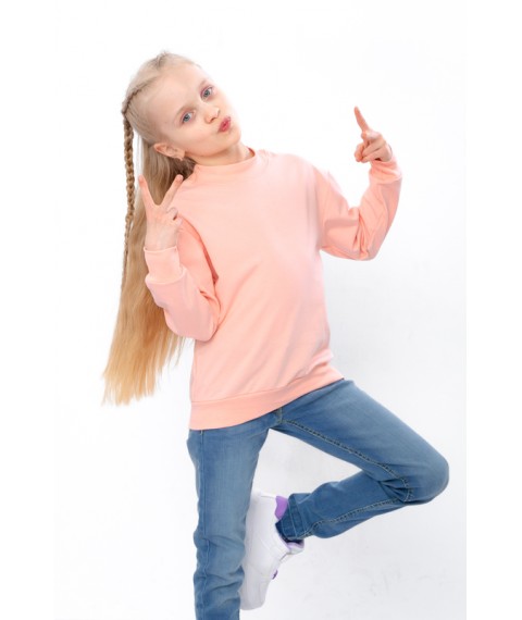 Sweatshirt for girls Wear Your Own 146 Pink (6344-057-5-v24)