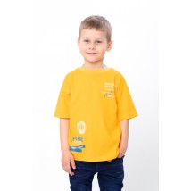 Футболка для хлопчика Носи Своє 110 Жовтий (6414-001-33-4-v2)