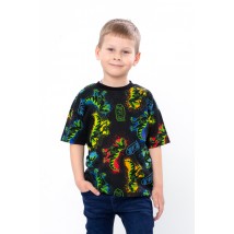 T-shirt for a boy Wear Your Own 110 Black (6414-002-4-v0)