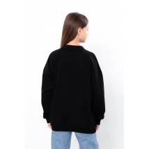 Sweatshirt for girls (teen) Wear Your Own 164 Black (6416-057-33-v12)