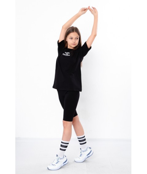 Комплект для дівчинки підлітковий (футболка+велосипедки) Носи Своє 152 Фіолетовий (6420-036-33-1-v5)