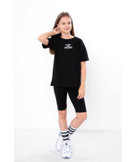 Комплект для дівчинки підлітковий (футболка+велосипедки) Носи Своє 152 Фіолетовий (6420-036-33-1-v5)