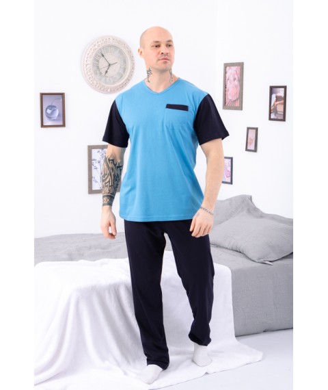 Men's pajamas Wear Your Own 50 Blue (8094-001-v7)