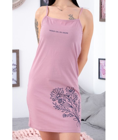 Жіноча сорочка Носи Своє 54 Рожевий (8111-001-33-v87)
