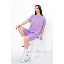 Комплект жіночий (футболка+велосипедки) Носи Своє 52 Фіолетовий (8138-036-v59)