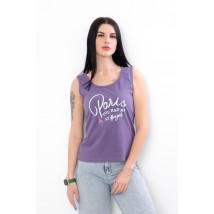 Women's T-shirt Wear Your Own 52 Violet (8187-036-33-2-v26)
