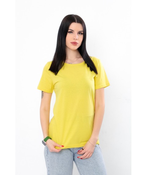 Women's T-shirt Wear Your Own 48 Yellow (8188-001-v13)